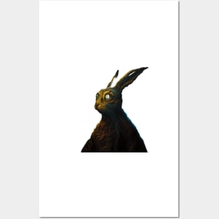 Horrified Rabbit Posters and Art